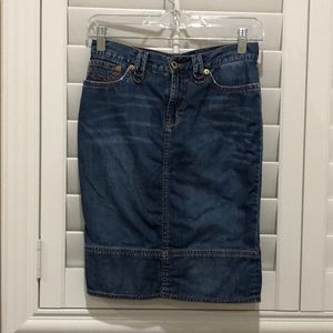Authentic D&G Denim Pencil Skirt